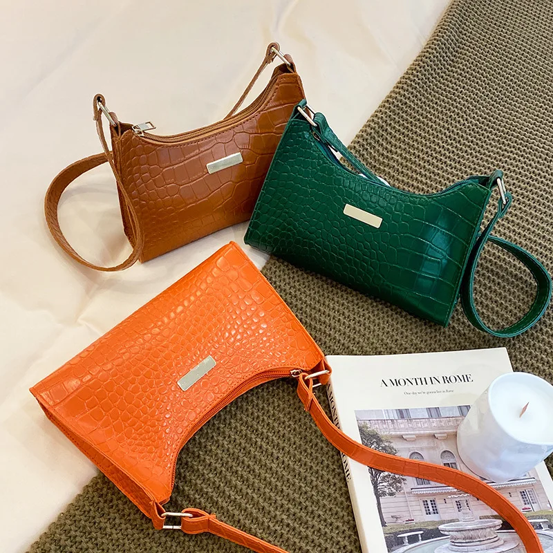 Fashion Handle Bag Women Handbag PU Leather Shoulder Totes Underarm Vintage Top Handle Bag Female Small Subaxillary Bags Clutch
Fashion Handle Bag Women Handbag PU Leather Shoulder Totes Underarm Vintage Top Handle Bag Female Small Subaxillary Bags Clutch
