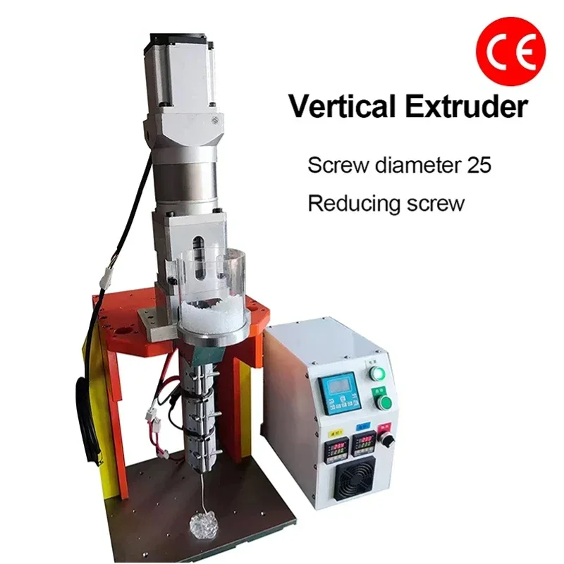 

220V/110V Automatic 3D Vertical Extruder Desktop 0.1-4kg/h 1200W PP PE PS AS ABS Laboratory Extruder Support Customiz