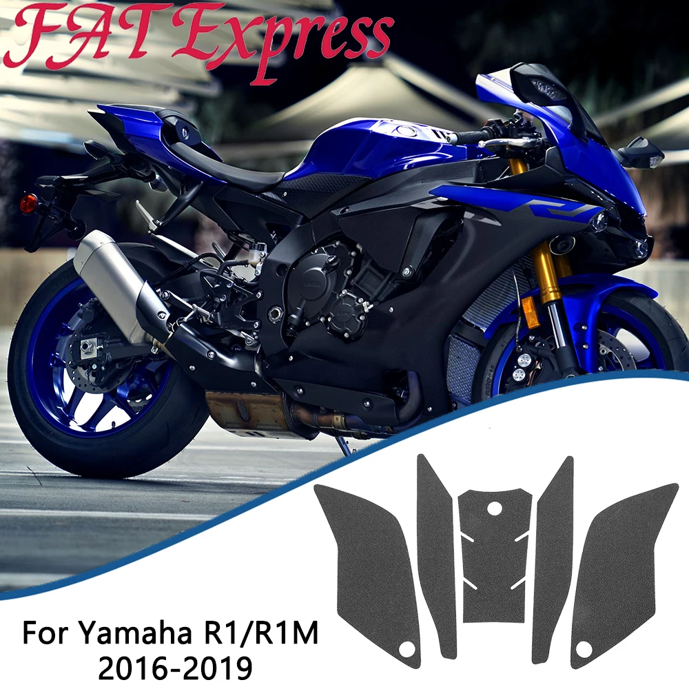 R1 M Tank Pad Side Knee Traction Decal Fuel Gas Tank Sticker For Yamaha R1 R1M R1/R1M 2016 2017 2018 2019 Motorcycle Accessories
R1 M Tank Pad Side Knee Traction Decal Fuel Gas Tank Sticker For Yamaha R1 R1M R1/R1M 2016 2017 2018 2019 Motorcycle Accessories