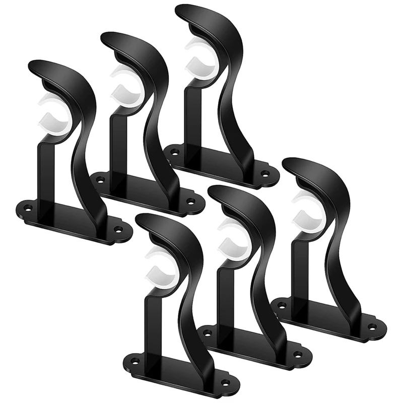 6 шт./упаковка, кронштейн для карниза, крючки для карниза, для драпировки стен, одиночные кронштейны, Опорные кронштейны для 1-1,2 дюймовых карнизов
6 шт./упаковка, кронштейн для карниза, крючки для карниза, для драпировки стен, одиночные кронштейны, Опорные кронштейны для 1-1,2 дюймовых карнизов