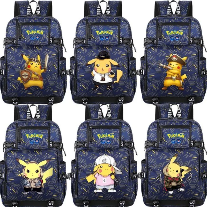 Pikachu Cool Schoolbag Pokémon Pokemon Campus Fashion Primary and Secondary School Students Cartoon Backpack
Pikachu Cool Schoolbag Pokémon Pokemon Campus Fashion Primary and Secondary School Students Cartoon Backpack