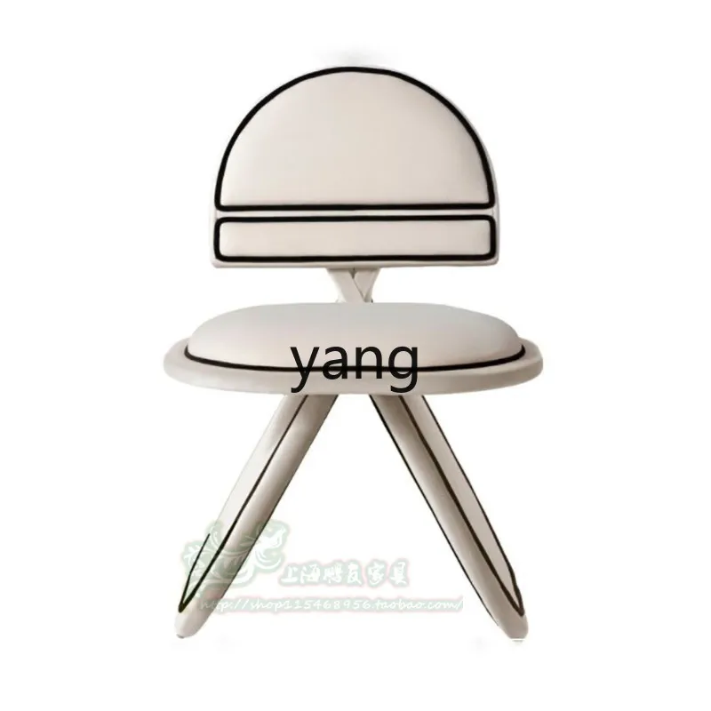 LMM Modern Minimalist Art Makeup Stool Creative Dining Chair Design Shaped Leisure Chair
LMM Modern Minimalist Art Makeup Stool Creative Dining Chair Design Shaped Leisure Chair