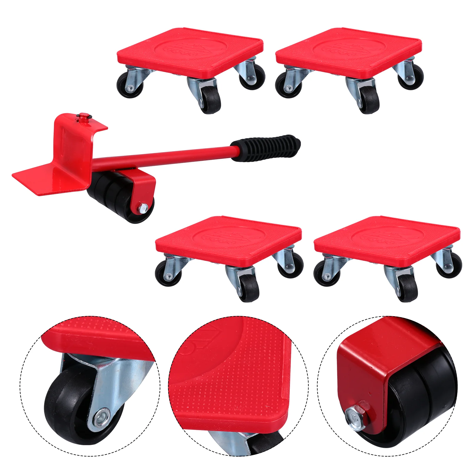 5 Pcs/set Moving Pry Tools Furniture Household Tools Sliders Aluminum Alloy Movable Pulleys
5 Pcs/set Moving Pry Tools Furniture Household Tools Sliders Aluminum Alloy Movable Pulleys