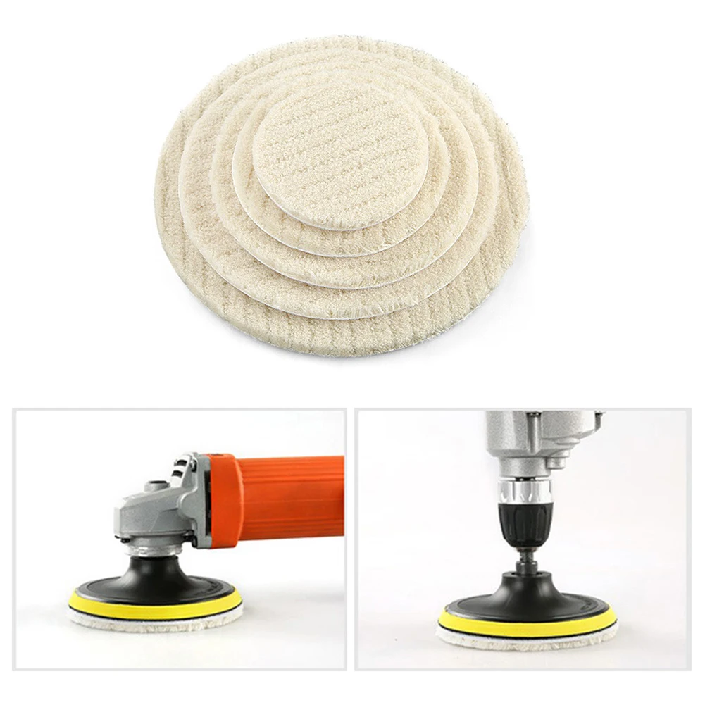 1pc 75-180mm Polishing Pads Wool Buffing Felt Wheel For Glass Polish Automotive Glass Stainless Steel Furniture Repair Scratche
1pc 75-180mm Polishing Pads Wool Buffing Felt Wheel For Glass Polish Automotive Glass Stainless Steel Furniture Repair Scratche