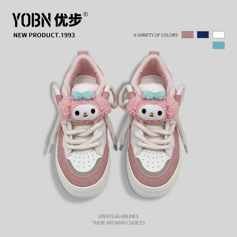 Anime Kawaii Sanrio My Melody Hello Kitty Cute Cartoon Y2K Fashion Women's Sports Shoes New Versatile Casual Sports Shoes Gift
Anime Kawaii Sanrio My Melody Hello Kitty Cute Cartoon Y2K Fashion Women's Sports Shoes New Versatile Casual Sports Shoes Gift