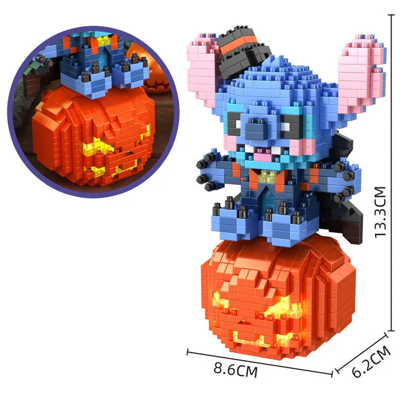 Halloween Doll Pumpkin Lantern DIY Small Particle Building Block Cartoon Pumpkin Light Decoration Assembly Toy Gift
Halloween Doll Pumpkin Lantern DIY Small Particle Building Block Cartoon Pumpkin Light Decoration Assembly Toy Gift
