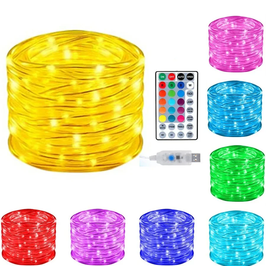 RGB-светящаяся веревка светодиодный 5/10/20 м, наружная сказочная веревка, меняющая цвет, USB-шнур, светящаяся гирлянда для рождественской елки, дневное украшение
RGB-светящаяся веревка светодиодный 5/10/20 м, наружная сказочная веревка, меняющая цвет, USB-шнур, светящаяся гирлянда для рождественской елки, дневное украшение