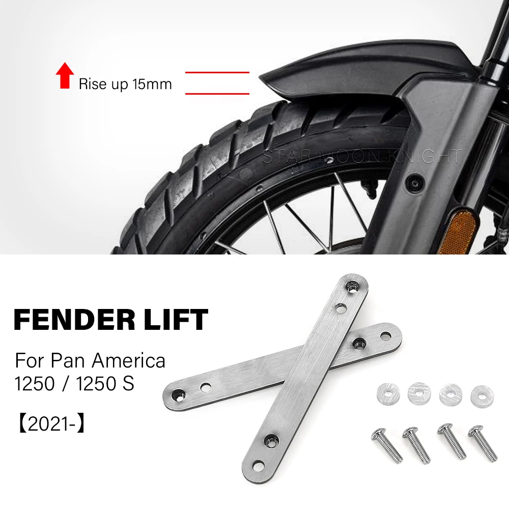 Front Fender Lift For Pan America 1250 Special PanAmerica 1250S 2021 2022- RA1250S Mudguard Riser Bracket Mudflaps Rising Kit
Front Fender Lift For Pan America 1250 Special PanAmerica 1250S 2021 2022- RA1250S Mudguard Riser Bracket Mudflaps Rising Kit