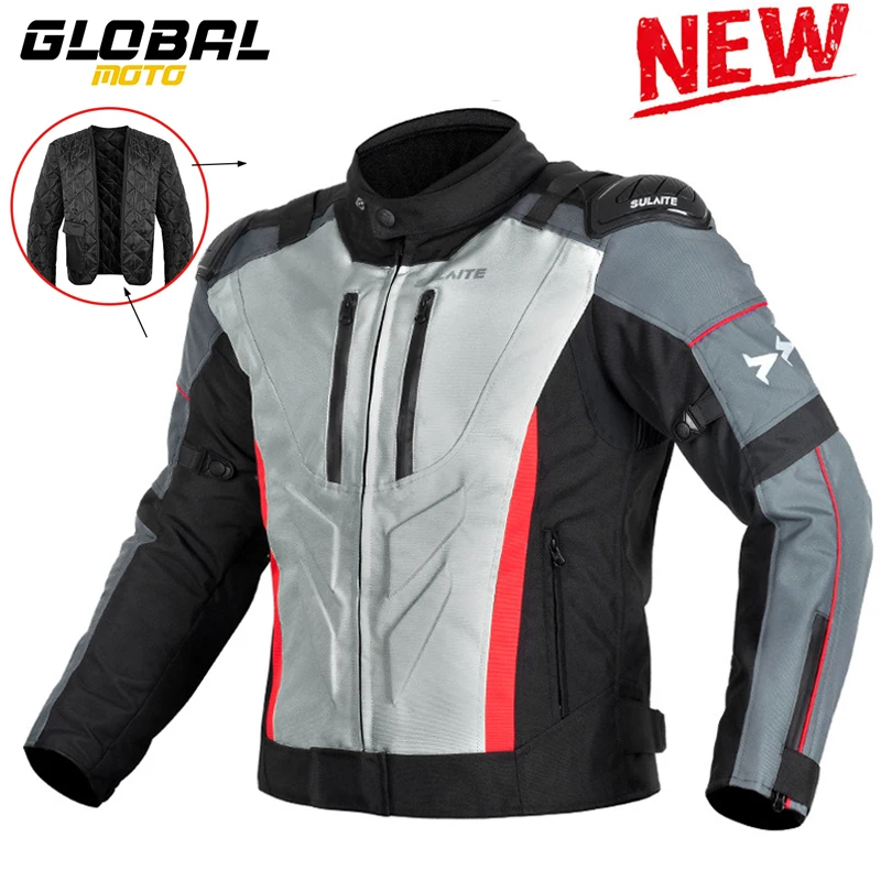 Куртка мотоциклетная со съемной теплой внутренней подкладкой, водонепроницаемая Светоотражающая защита для езды на мотоцикле и велосипеде, защита от падения
Куртка мотоциклетная со съемной теплой внутренней подкладкой, водонепроницаемая Светоотражающая защита для езды на мотоцикле и велосипеде, защита от падения