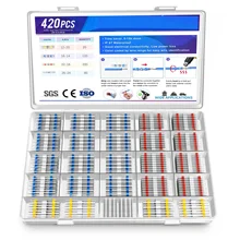 400Pcs Thermal Shrinkage Electrical Car Wires Connector Solder Extrusion Terminals Block Cable Termination Wireway Clamping
400Pcs Thermal Shrinkage Electrical Car Wires Connector Solder Extrusion Terminals Block Cable Termination Wireway Clamping