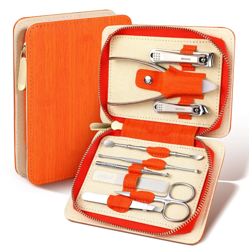 2023 New High quality Manicure Set Professional Practical Kit With Leather case Stainless Steel Nail Clippers Gift For Man/Women
2023 New High quality Manicure Set Professional Practical Kit With Leather case Stainless Steel Nail Clippers Gift For Man/Women