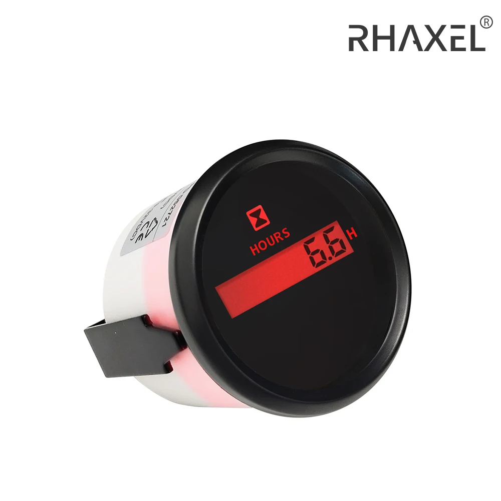 Водонепроницаемый счетчик часов RHAXEL 9-32 в 52 мм (2 дюйма) с красной подсветкой 
Водонепроницаемый счетчик часов RHAXEL 9-32 в 52 мм (2 дюйма) с красной подсветкой