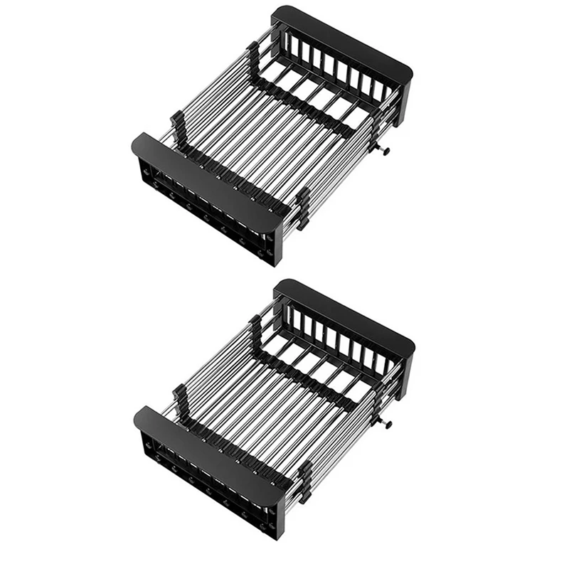 4X Adjustable Stainless Steel Sink Dish Rack Dish Holder Kitchen Sink Storage Rack Dish Draining Rack -A 26 X 21.5 X 8Cm
4X Adjustable Stainless Steel Sink Dish Rack Dish Holder Kitchen Sink Storage Rack Dish Draining Rack -A 26 X 21.5 X 8Cm