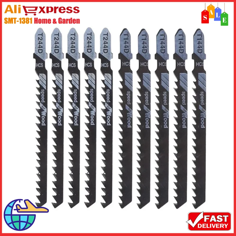 10 Pcs Saw Blades T144D/T244D HCS Jig Saw Blades For High Speed Wood Board Plastic Cutting 100mm High Carbon Steel Handle Tools
10 Pcs Saw Blades T144D/T244D HCS Jig Saw Blades For High Speed Wood Board Plastic Cutting 100mm High Carbon Steel Handle Tools