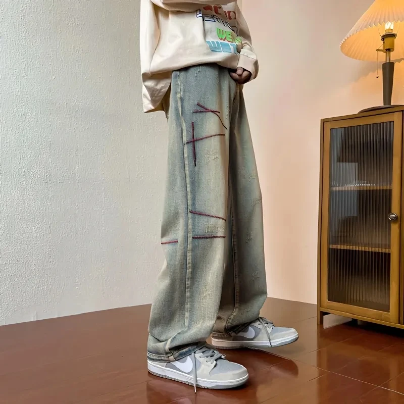 summer autumn men pants fashion jeans denim pants ankle length plus size 6XL 68 vintage hip hop jeans elasticity
summer autumn men pants fashion jeans denim pants ankle length plus size 6XL 68 vintage hip hop jeans elasticity