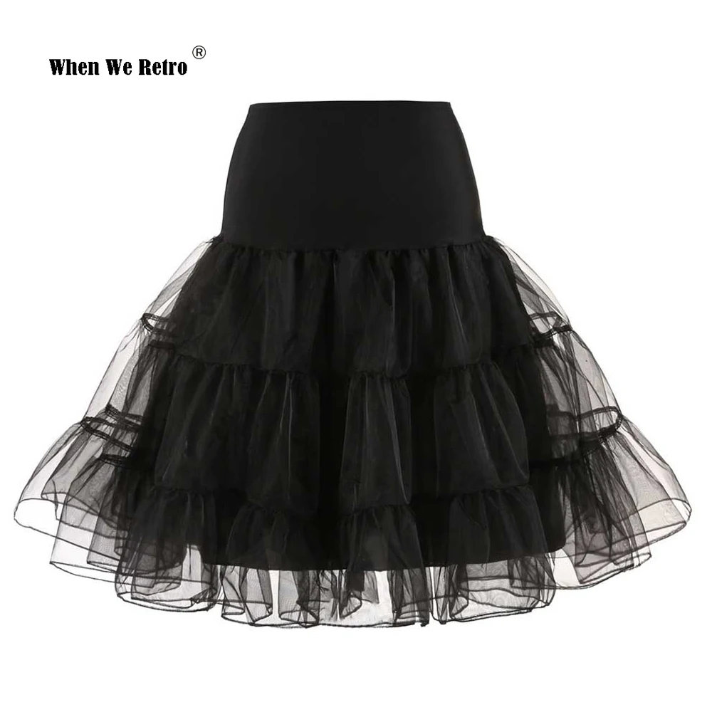 

Short Lolita Cosplay Petticoats White Organza Crinoline Bridal Underskirt Women Halloween Petticoat Rockabilly Tutu Skirts