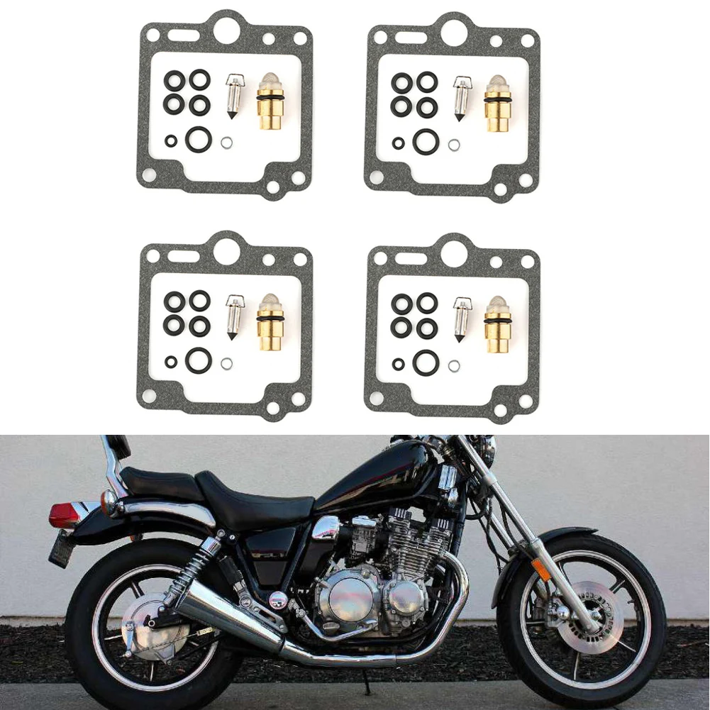 4 Sets Carburetor Repair Kit For YTR XJ700X MAXIM X (XJ700XN/XNC) 1985 Motorcycle Carb Carburetor Rebuilt Kit
4 Sets Carburetor Repair Kit For YTR XJ700X MAXIM X (XJ700XN/XNC) 1985 Motorcycle Carb Carburetor Rebuilt Kit