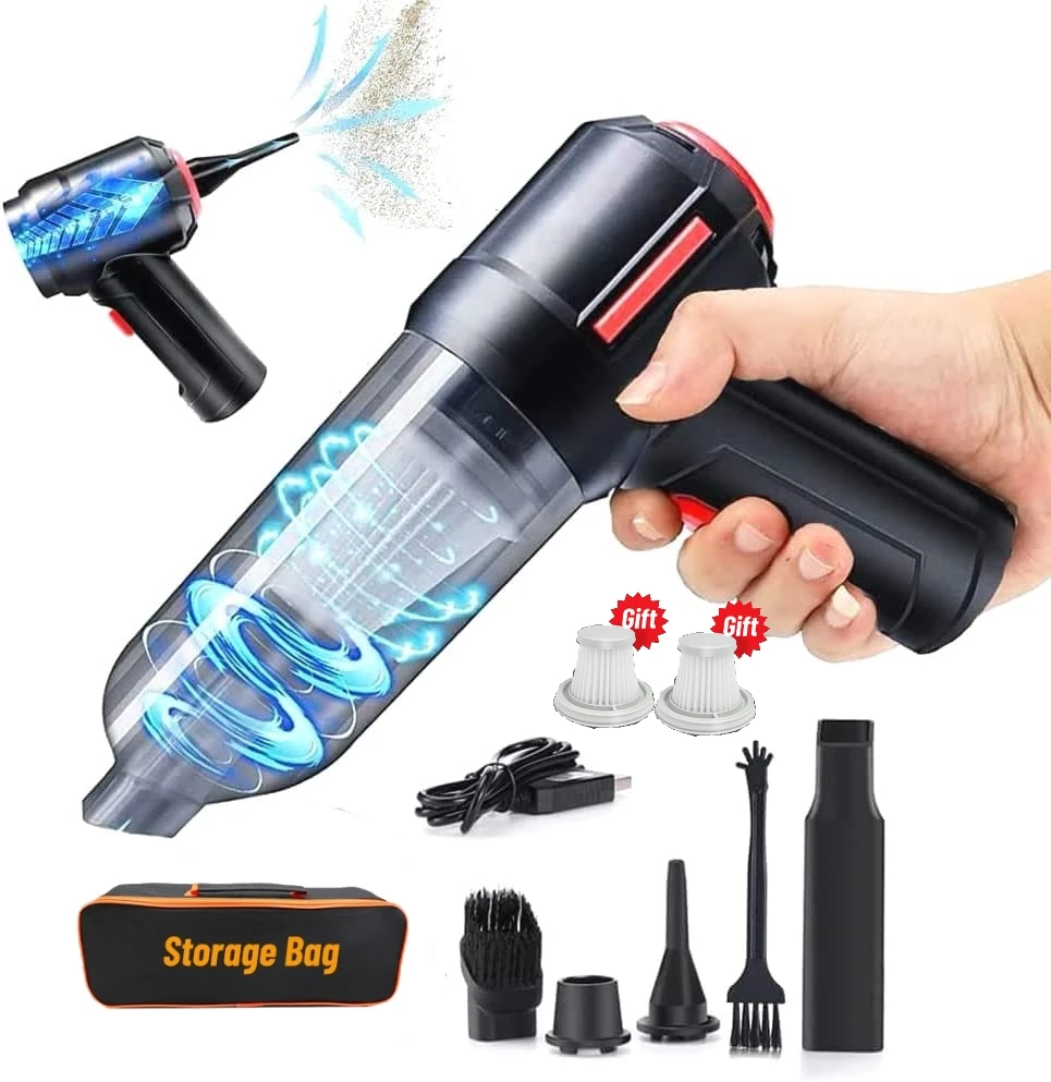 Wireless Portable Vacuum Cleaner Home Appliance Blowable Handheld Cleaning Machine 90000Pa Car Large Power Electrical Appliances
Wireless Portable Vacuum Cleaner Home Appliance Blowable Handheld Cleaning Machine 90000Pa Car Large Power Electrical Appliances