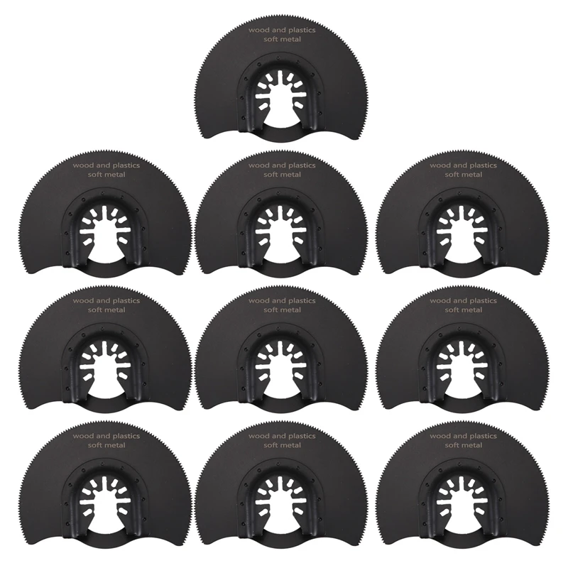 10Pcs HCS Flush Segment Starlock Multi Saw Blade Pack Oscillating Tool Blades For Cutting Wood Drywall Plastics
10Pcs HCS Flush Segment Starlock Multi Saw Blade Pack Oscillating Tool Blades For Cutting Wood Drywall Plastics