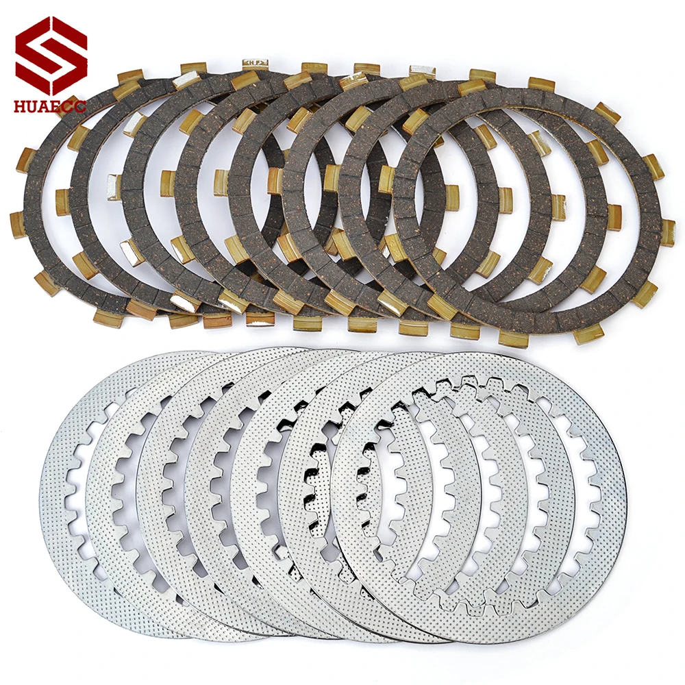 Motorcycle Clutch Friction Disc Plate Kit for Yamaha SRX400 SRX600 SZR660 XT400E Artesia XT600E YFM660RLE Raptor 660
Motorcycle Clutch Friction Disc Plate Kit for Yamaha SRX400 SRX600 SZR660 XT400E Artesia XT600E YFM660RLE Raptor 660