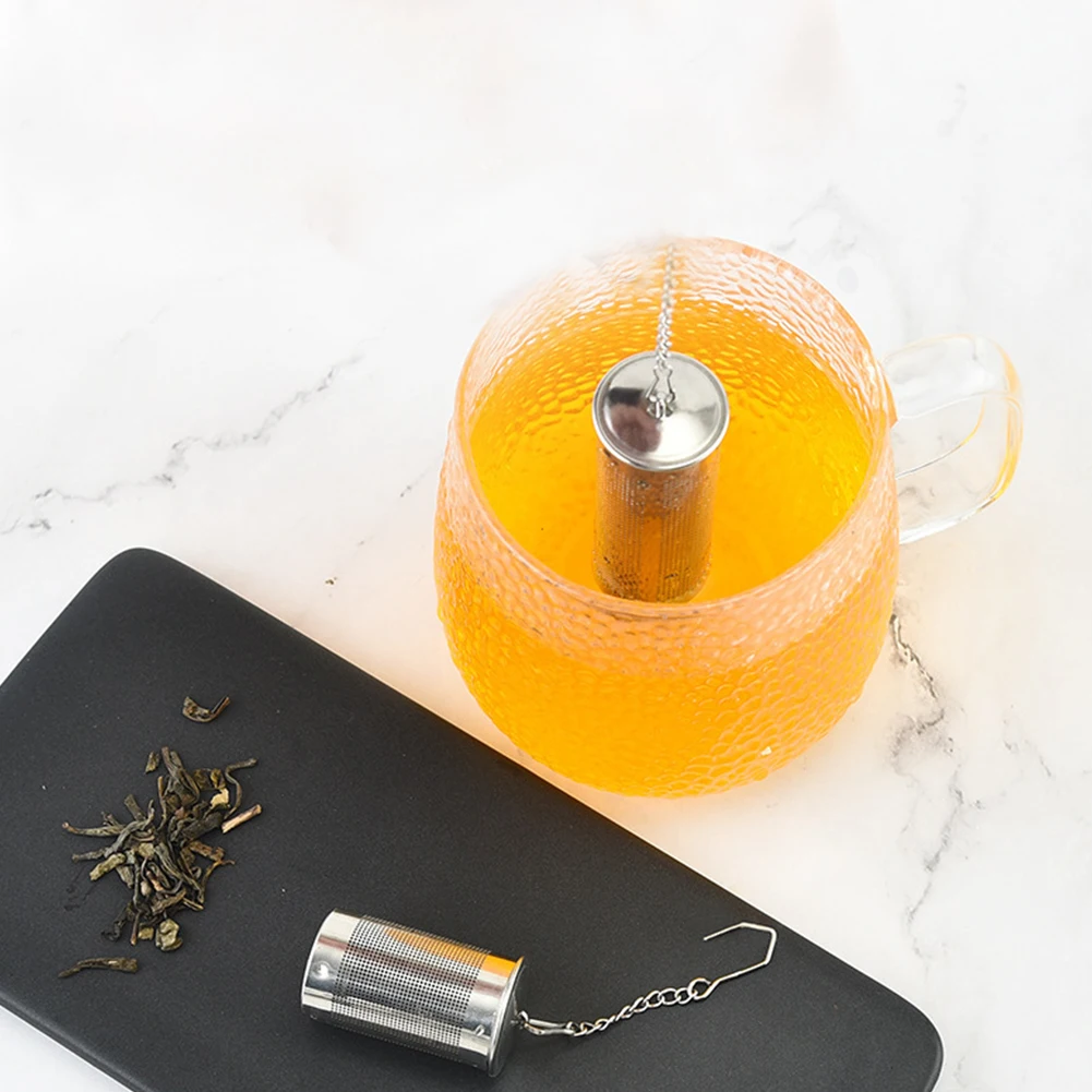 Tea Ball Strainers Stainless Steel Mesh Filters Infuser With Chain Hook Braised Ball Soup Seasoning Ball Kitchen 65mm Tea Maker
Tea Ball Strainers Stainless Steel Mesh Filters Infuser With Chain Hook Braised Ball Soup Seasoning Ball Kitchen 65mm Tea Maker