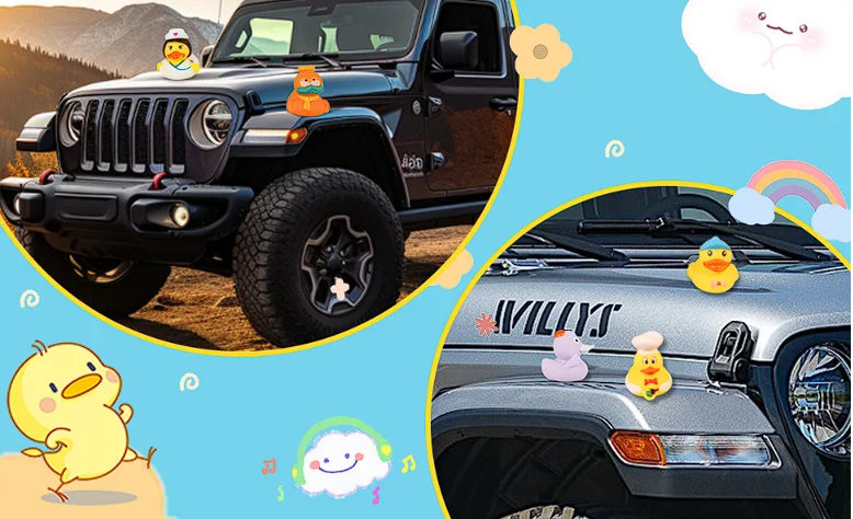 50/100/150pcs Rubber Duck for Jeeps Ducking 2 50/100/150pcs Rubber Duck for Jeeps Ducking 2