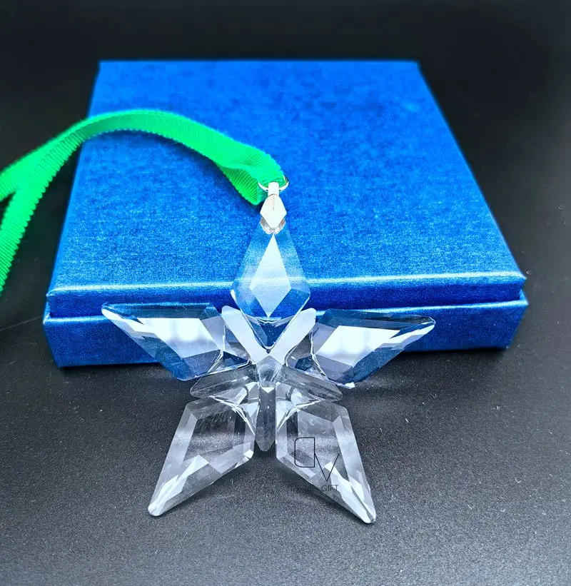 2023high quality Crystal Star Snowflake Car Pendant Christmas Charms Hanging Ornaments Decoration Crystal Gift For X'mas
2023high quality Crystal Star Snowflake Car Pendant Christmas Charms Hanging Ornaments Decoration Crystal Gift For X'mas