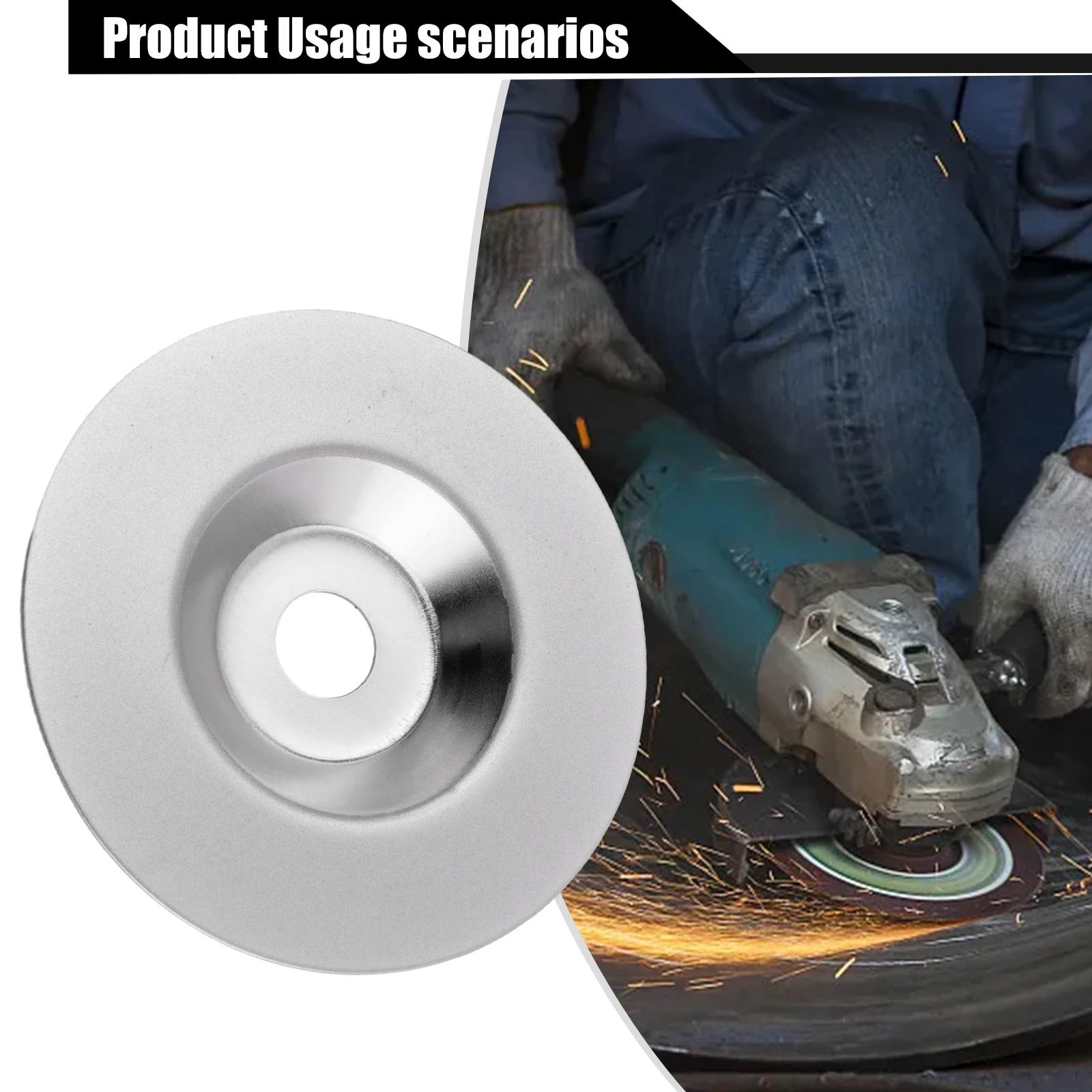 1pc Diamond Grinding Disc Wheel 100mm 400-800 Grit Emery Sharpening Disc For Glass Ceramic Jade Polishing Angle Grinder Blade
1pc Diamond Grinding Disc Wheel 100mm 400-800 Grit Emery Sharpening Disc For Glass Ceramic Jade Polishing Angle Grinder Blade