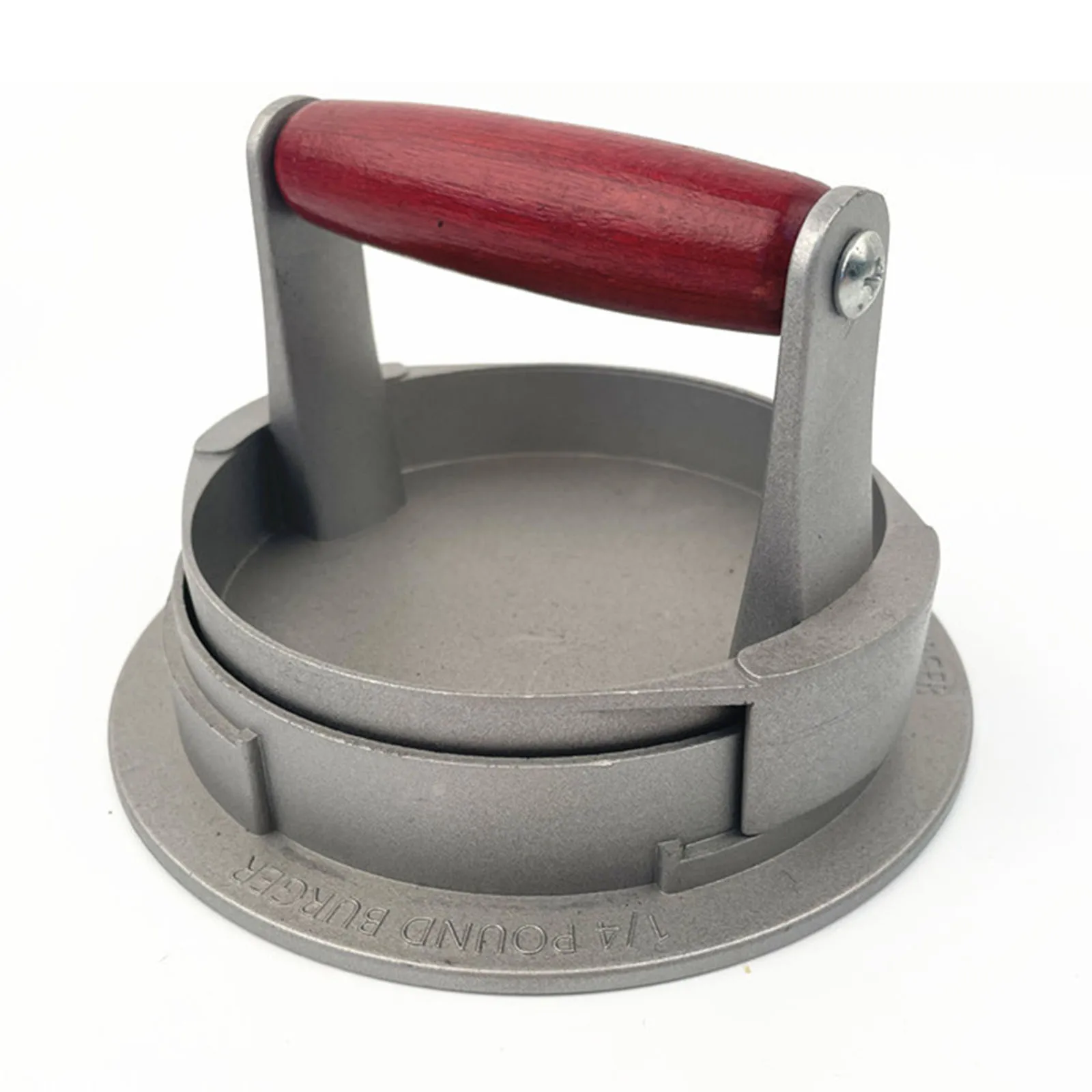Kitchen Tools Meat Presses 14*10cm 1pcs Aluminum Burger Patty Makers Flat Surface Hamburger Press Meat Press Tool
Kitchen Tools Meat Presses 14*10cm 1pcs Aluminum Burger Patty Makers Flat Surface Hamburger Press Meat Press Tool