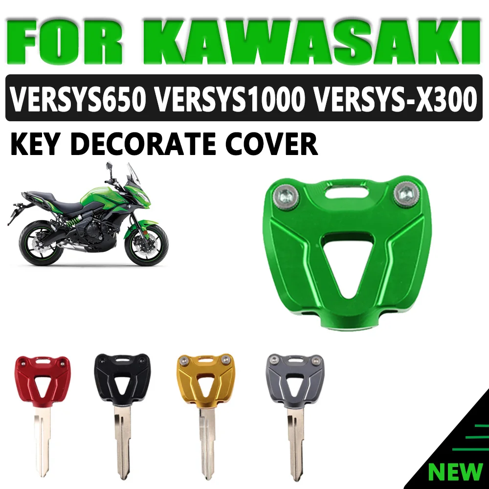 

For Kawasaki Versys650 Versys 650 1000 X300 Versys1000 VersysX-300 Motorcycle Accessories Key Case Cover Cap Key Shell Protector