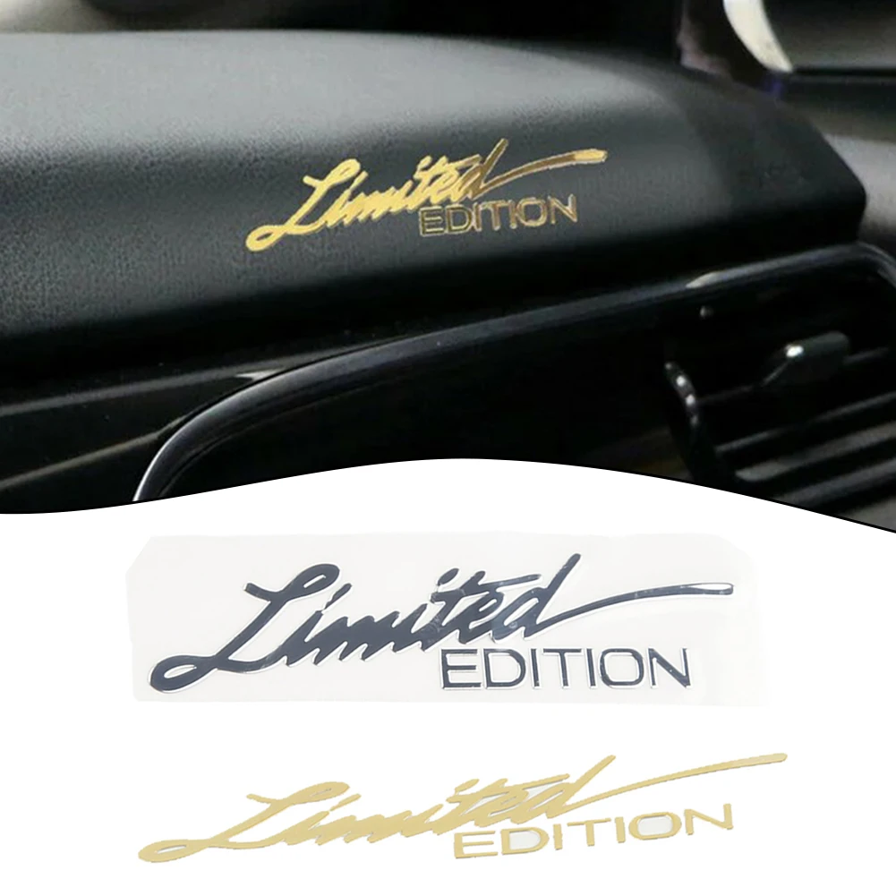 2pcs Car Stickers Limited Edition Logo Badge Badge Metal Sticker Decal Car Accessories Stylish Design, Providing A High Level Of
2pcs Car Stickers Limited Edition Logo Badge Badge Metal Sticker Decal Car Accessories Stylish Design, Providing A High Level Of