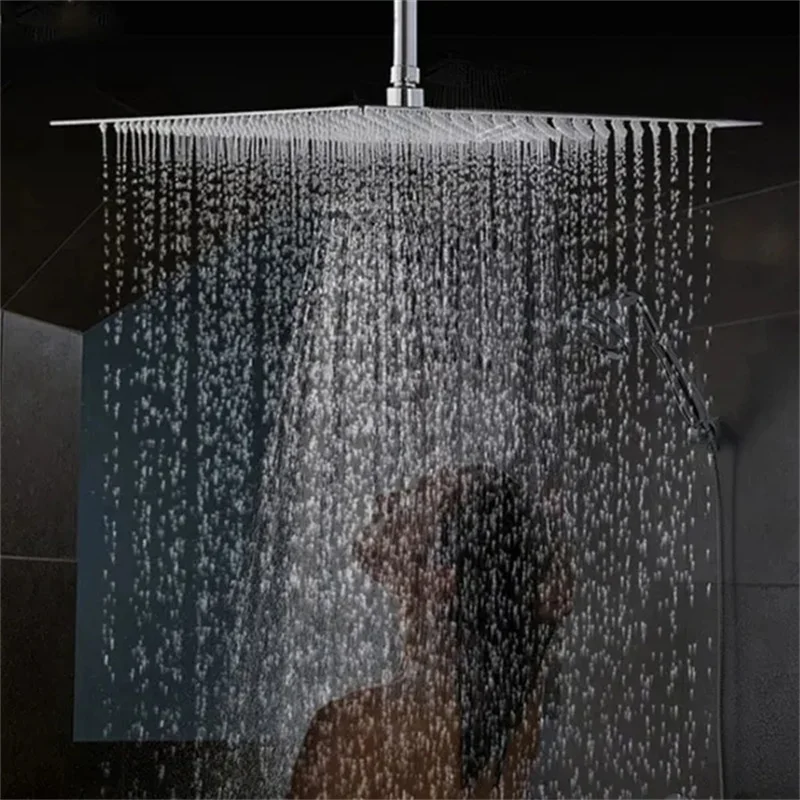 Stainless Steel Square Shower Head, High Pressure Sprayer, Top Shower Head, Chrome Water Saving, Bathroom Accessories,
Stainless Steel Square Shower Head, High Pressure Sprayer, Top Shower Head, Chrome Water Saving, Bathroom Accessories,
