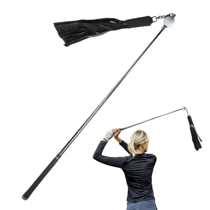 

Golf Swing Delayed Release Vocal Training Stick Golf Swing Trainer Ribbon Whip Stick To Improve Swing Control Practice Supplies