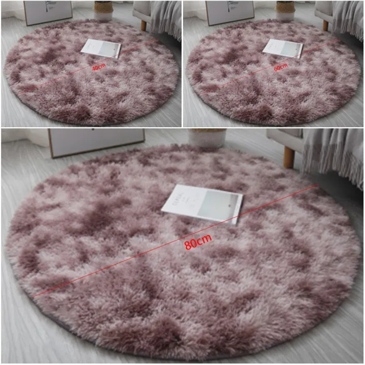 Round Shaggy Rug Bathroom Mat Living Room Bedroom Carpet Floor Plush Mat Non Slip For Household Children Playhouse Decor
Round Shaggy Rug Bathroom Mat Living Room Bedroom Carpet Floor Plush Mat Non Slip For Household Children Playhouse Decor