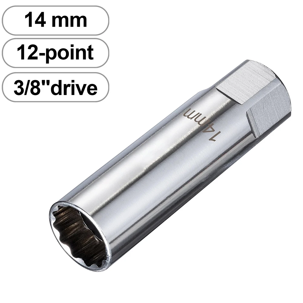 38inch Drive Spark Plug Wrench, 12Point Removal Tool for Compatible Vehicles, Metal Retainers, Chrome Vanadium Steel
38inch Drive Spark Plug Wrench, 12Point Removal Tool for Compatible Vehicles, Metal Retainers, Chrome Vanadium Steel