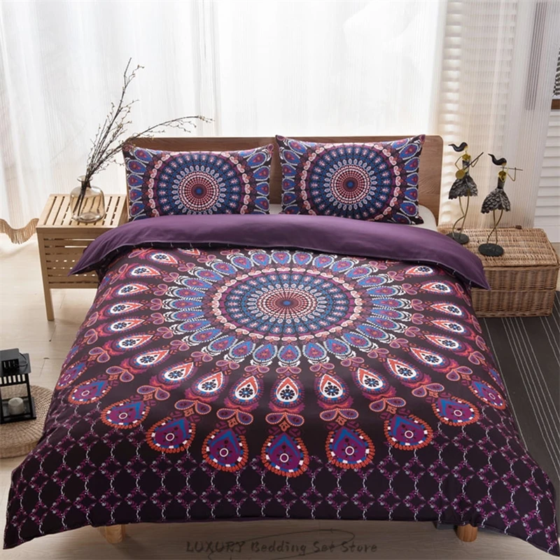 3pc Duvet Cover Bohemian Purple Zipper Duvet Cover Duvet Cover Kids and Adults Bedding Set Single Double Queen Bedroom Decor
3pc Duvet Cover Bohemian Purple Zipper Duvet Cover Duvet Cover Kids and Adults Bedding Set Single Double Queen Bedroom Decor