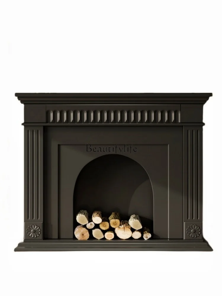 French Solid Wood Simulation Flame Fireplace Cabinet Decoration American Carved Hallway Living Room Shelf
French Solid Wood Simulation Flame Fireplace Cabinet Decoration American Carved Hallway Living Room Shelf