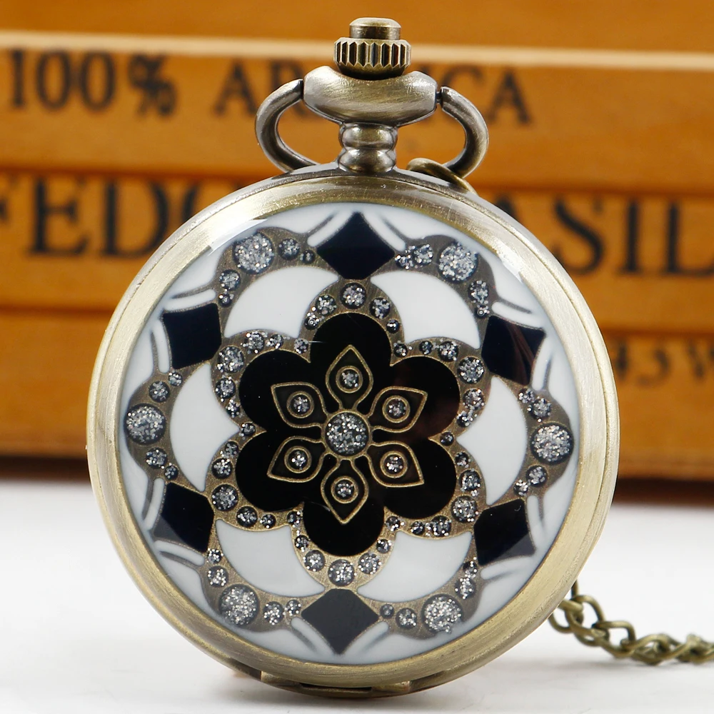 Fashion Vintage Quartz Pocket Watches Collection Printing Chain Clock Watch for Women Christmas Gift
Fashion Vintage Quartz Pocket Watches Collection Printing Chain Clock Watch for Women Christmas Gift
