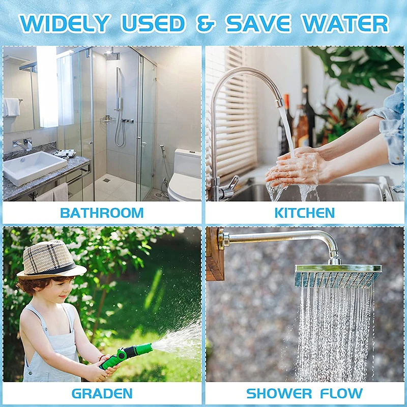 Flow Reducer Overhead Shower Limiter Set Up To Water Saving 4L/min Flow Limiter For Adapter Bathroom Accessories Sets 
Flow Reducer Overhead Shower Limiter Set Up To Water Saving 4L/min Flow Limiter For Adapter Bathroom Accessories Sets