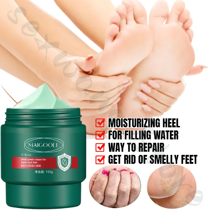 Anti-crack Cream Repairs Skin on Heels, Prevents Dryness, Moisturizes and Prevents Cracks, Improves Rough Hands and Feet 150g
Anti-crack Cream Repairs Skin on Heels, Prevents Dryness, Moisturizes and Prevents Cracks, Improves Rough Hands and Feet 150g