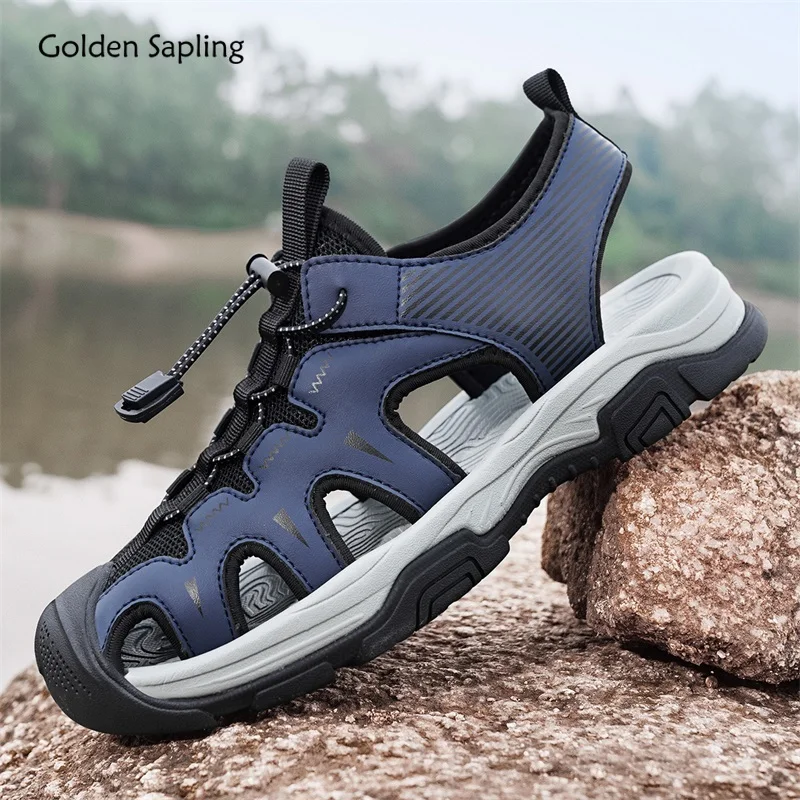 

Golden Sapling Outdoor Summer Shoes for Men Fashion Beach Sandals Classics Footwear Casual Shoe Leisure Sandal