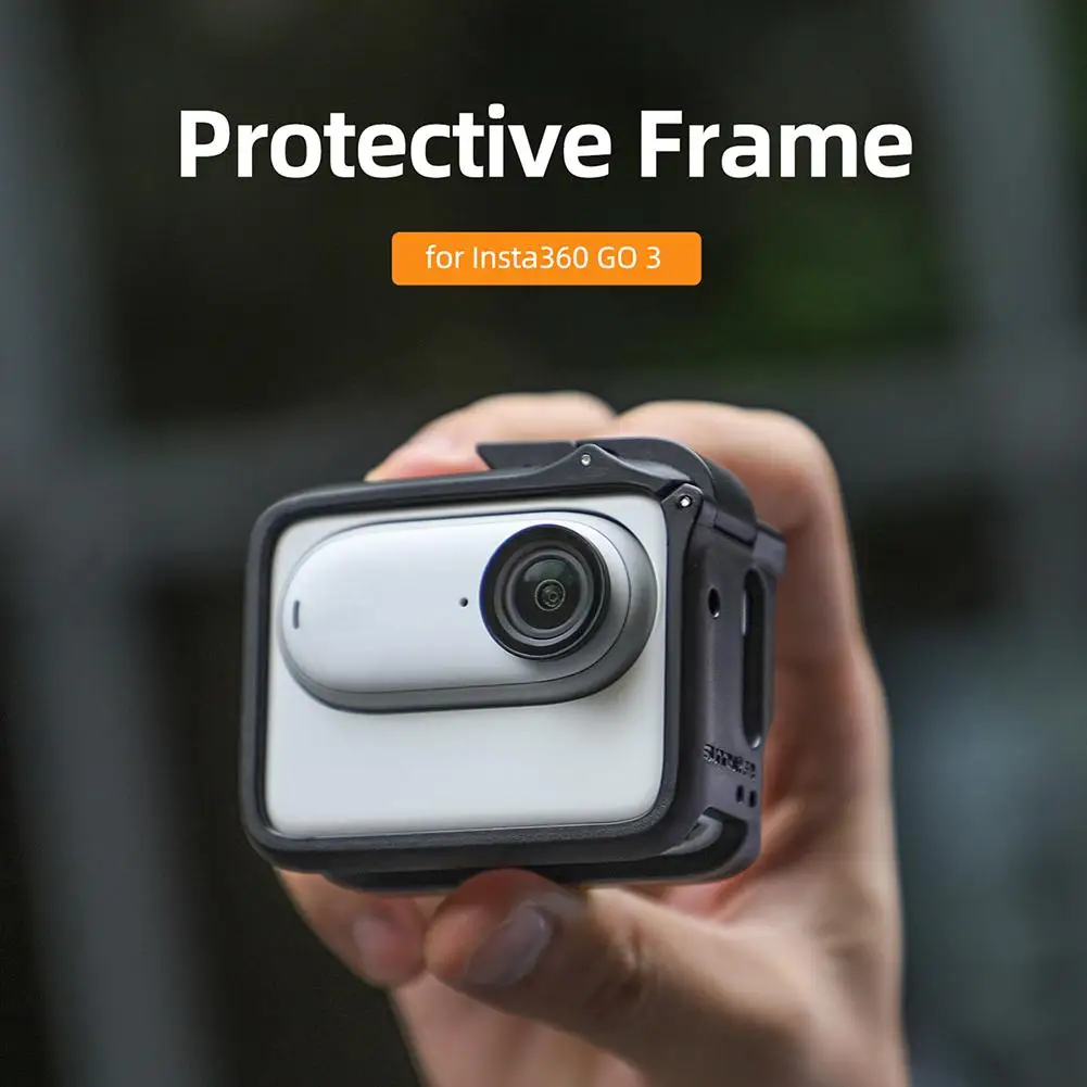 Camera Case Protective Frame For Insta360 GO 3 Camera Mount Extended Protection Housing Cage Accessories
Camera Case Protective Frame For Insta360 GO 3 Camera Mount Extended Protection Housing Cage Accessories