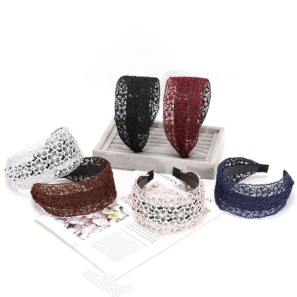 Exquisite Trendy Girls Flower Makeup Wash Face Women Hairband Lace Hair Hoop Hair Accessories Korean Style Headband
Exquisite Trendy Girls Flower Makeup Wash Face Women Hairband Lace Hair Hoop Hair Accessories Korean Style Headband