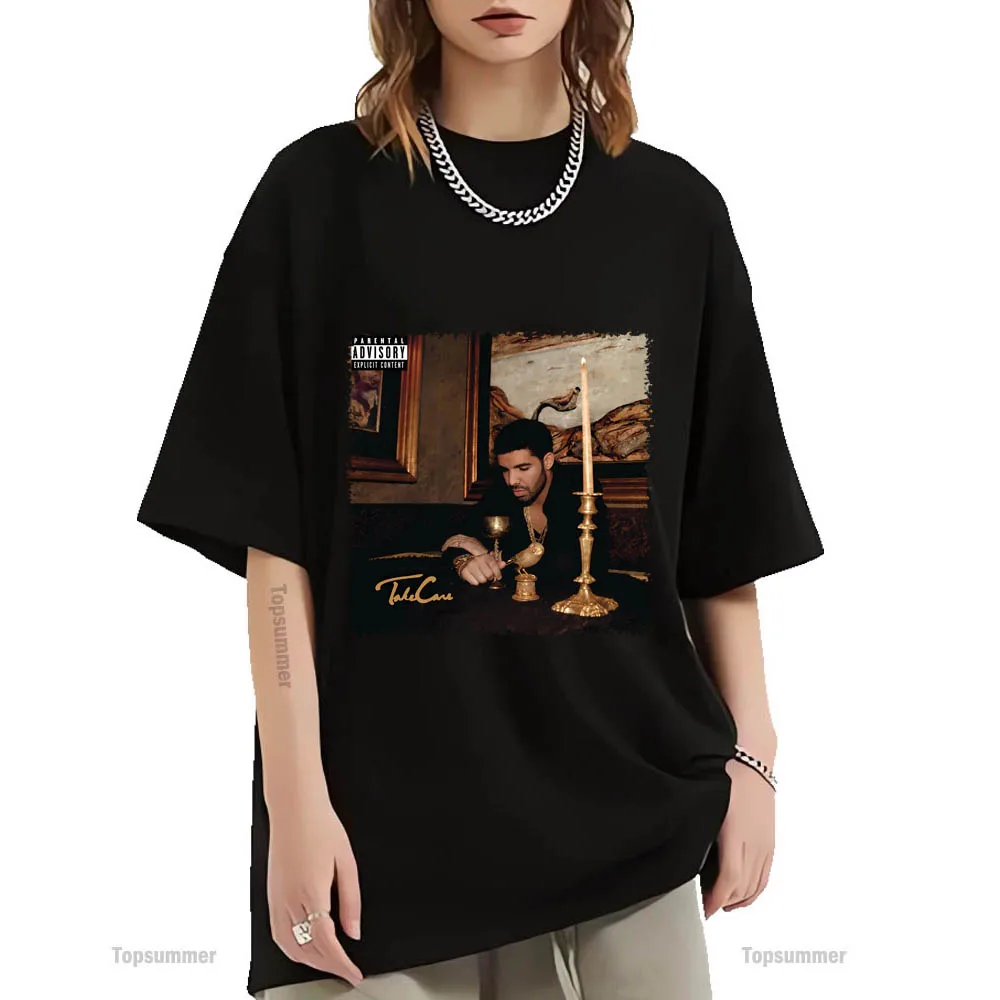 Drake Take Care Album Tour T Shirt Women'S Trendy Streetwear Black T-Shirt Men'S Pop Harajuku Short Sleeve T-Shirts
Drake Take Care Album Tour T Shirt Women'S Trendy Streetwear Black T-Shirt Men'S Pop Harajuku Short Sleeve T-Shirts