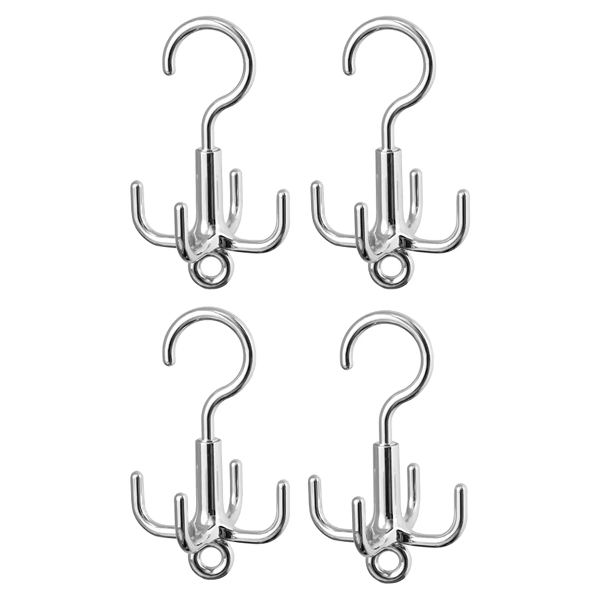 Belt Hanger Tie Rack, 4 Pack Closet Organizer, Storage Hook for Belt, Scarf, Hat,Handbag, Shoes,Bra,Towel, 360-Revolving
Belt Hanger Tie Rack, 4 Pack Closet Organizer, Storage Hook for Belt, Scarf, Hat,Handbag, Shoes,Bra,Towel, 360-Revolving
