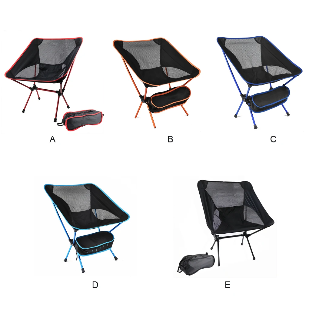 

Folded Chair Aluminium Heavy Duty Seat Fishing Camp Barbecue Chairs