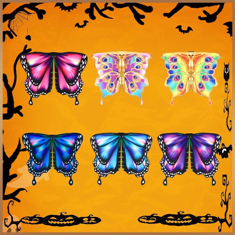 Rainbow Butterfly Wings Cape Shawl Fairy Ladies Dance Costume Adult Monarch Butterfly Cape Halloween Child Butterfly Wings
Rainbow Butterfly Wings Cape Shawl Fairy Ladies Dance Costume Adult Monarch Butterfly Cape Halloween Child Butterfly Wings