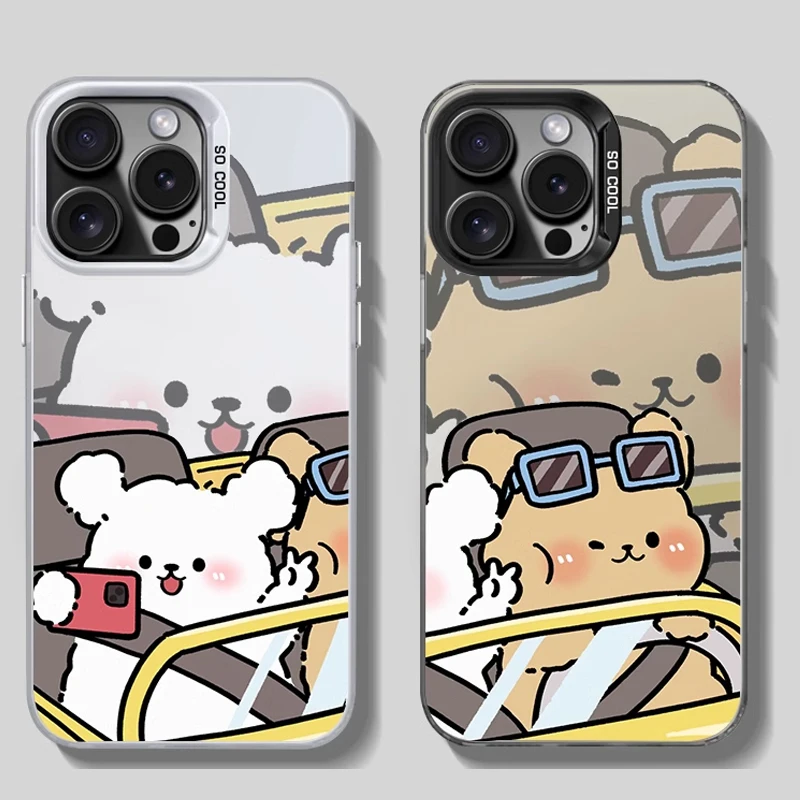 Funny Animal Drive Dog Couple Phone Case for Samsung Galaxy S22 S23 S24 Ultra S25 S20 Plus S21 FE 5G Hard Cover Aesthetic Fundas Funny Animal Drive Dog Couple Phone Case for Samsung Galaxy S22 S23 S24 Ultra S25 S20 Plus S21 FE 5G Hard Cover Aesthetic Fundas