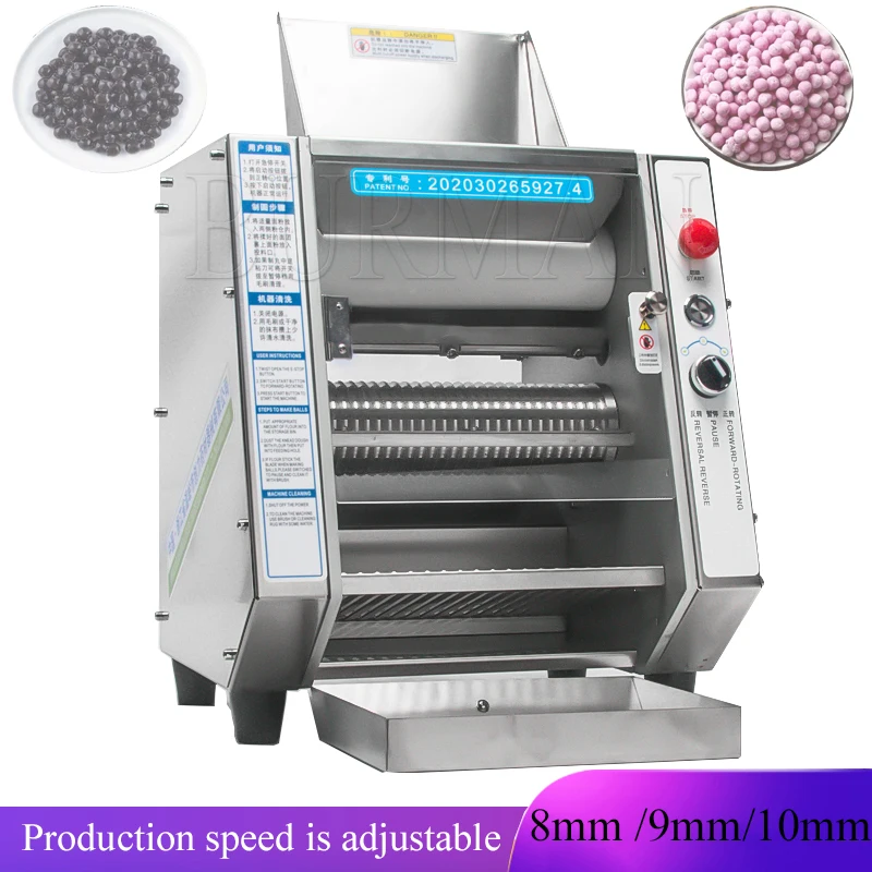 Stainless Steel Automatic Tapioca Pearls Ball Making Machine Dough Divider Round
Stainless Steel Automatic Tapioca Pearls Ball Making Machine Dough Divider Round