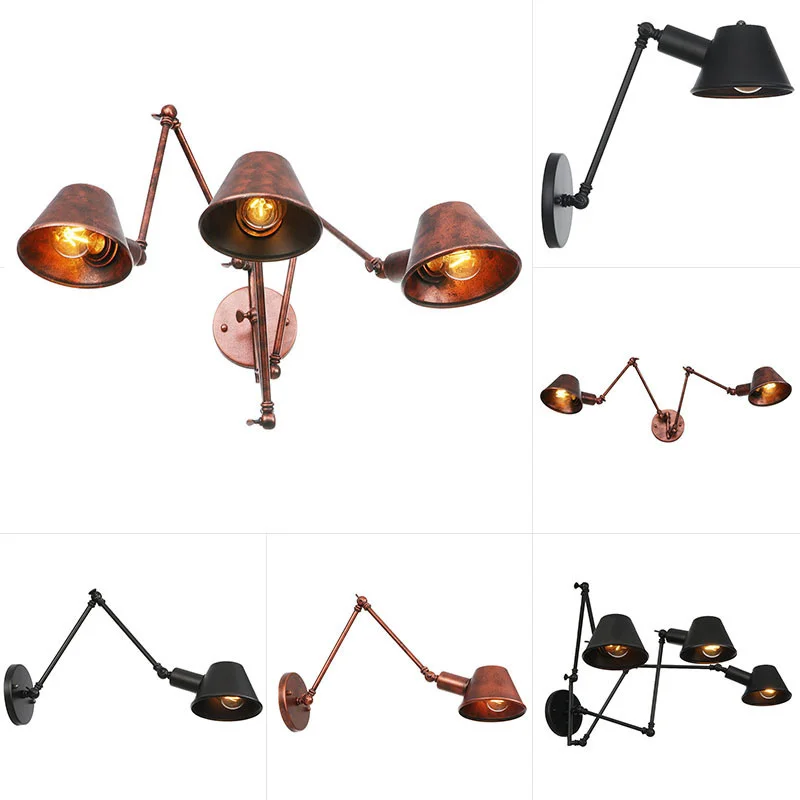 Indoor Loft Retro Wall Lamp Vintage Wall Lamp E27 Led Light Living Room Decoration Bedroom Bathroom Fixtures Light Wall Sconce
Indoor Loft Retro Wall Lamp Vintage Wall Lamp E27 Led Light Living Room Decoration Bedroom Bathroom Fixtures Light Wall Sconce